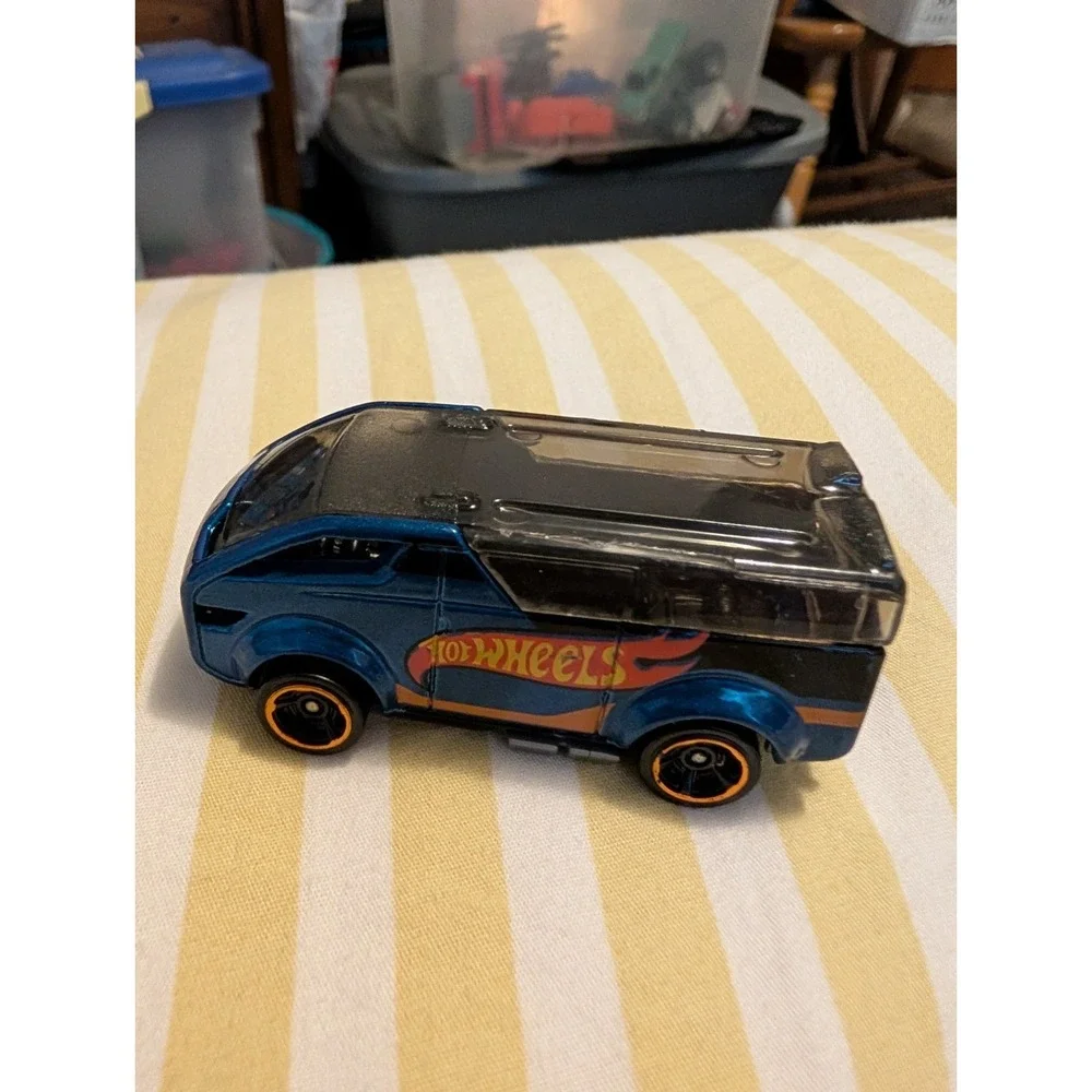 Hot Wheels 2013 Vanster BDC73 Blue Diecast Toy Van Mattel Malaysia